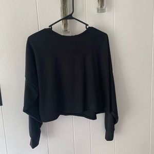 NWT nasty gal batwing black top